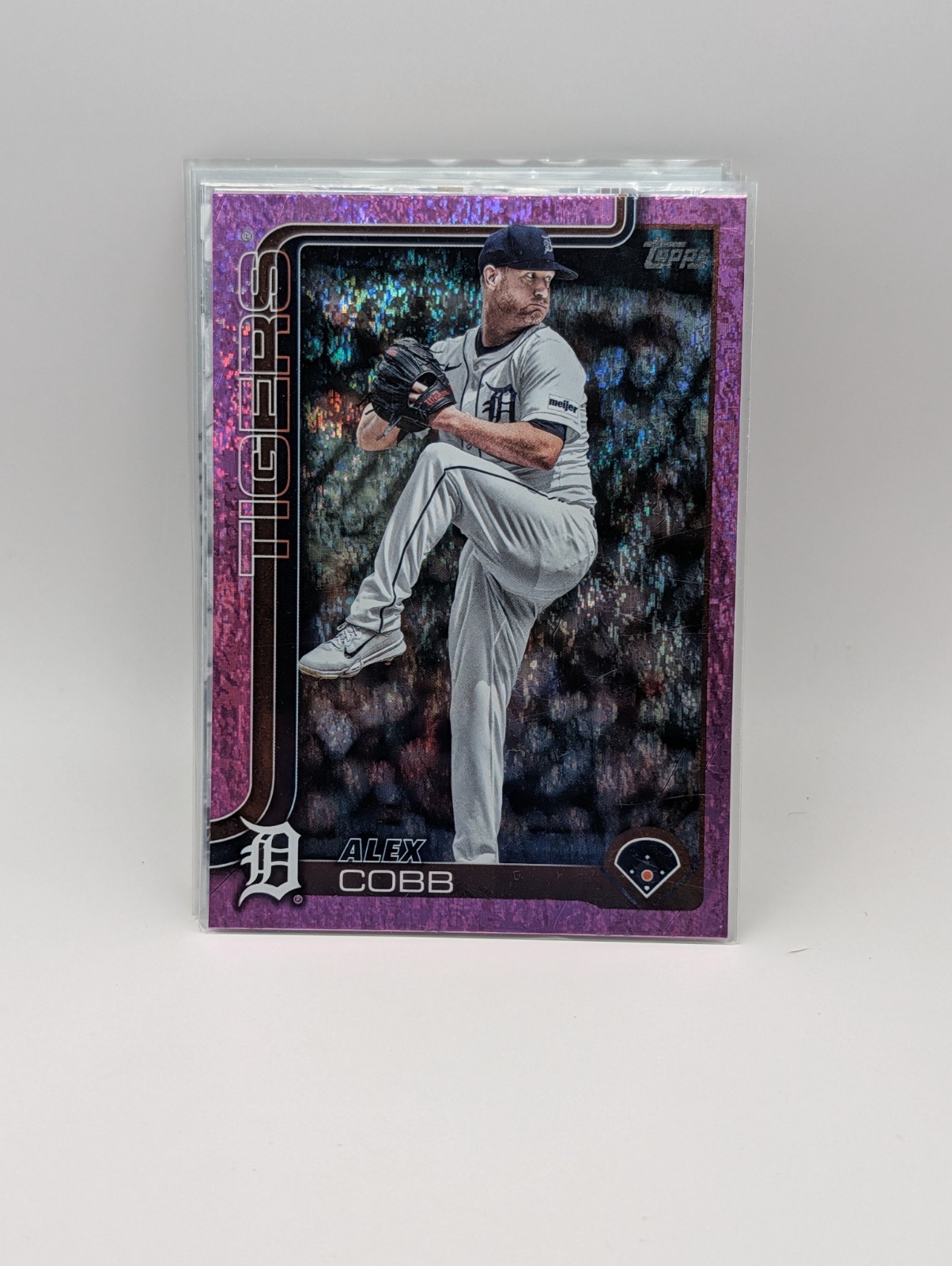 2025 Topps Alex Cobb Pink Holo Foil