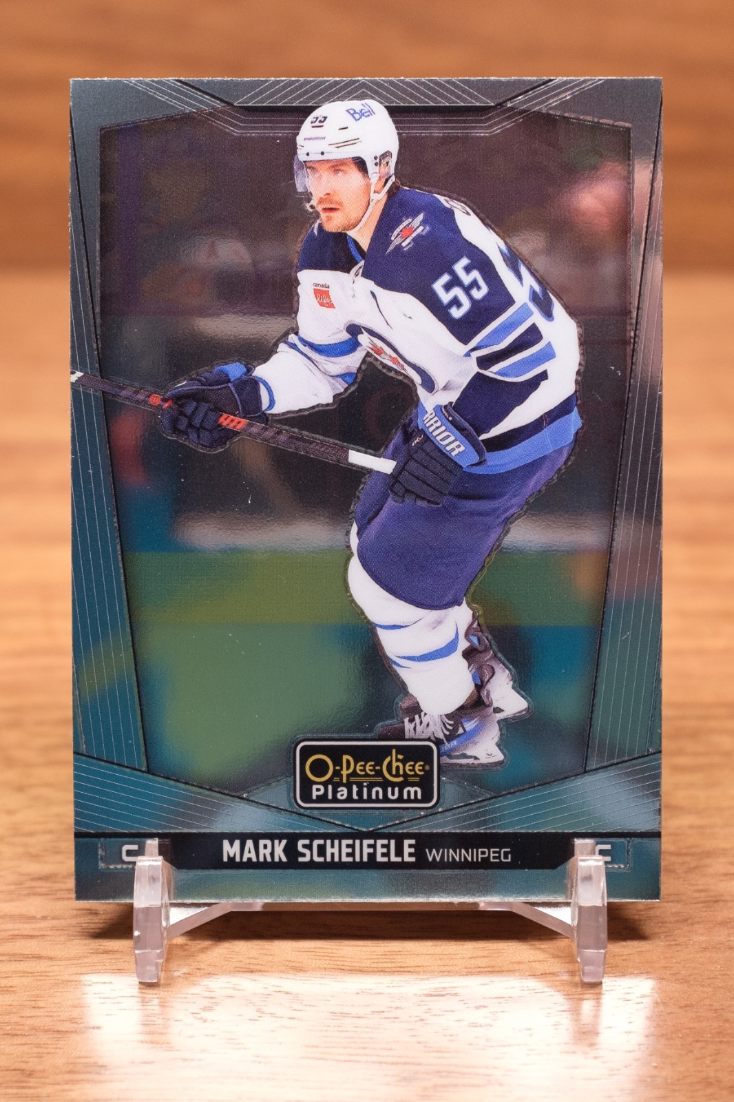 2024-25 OPC Platinum Base #142 Mark Scheifele – Winnipeg Jets