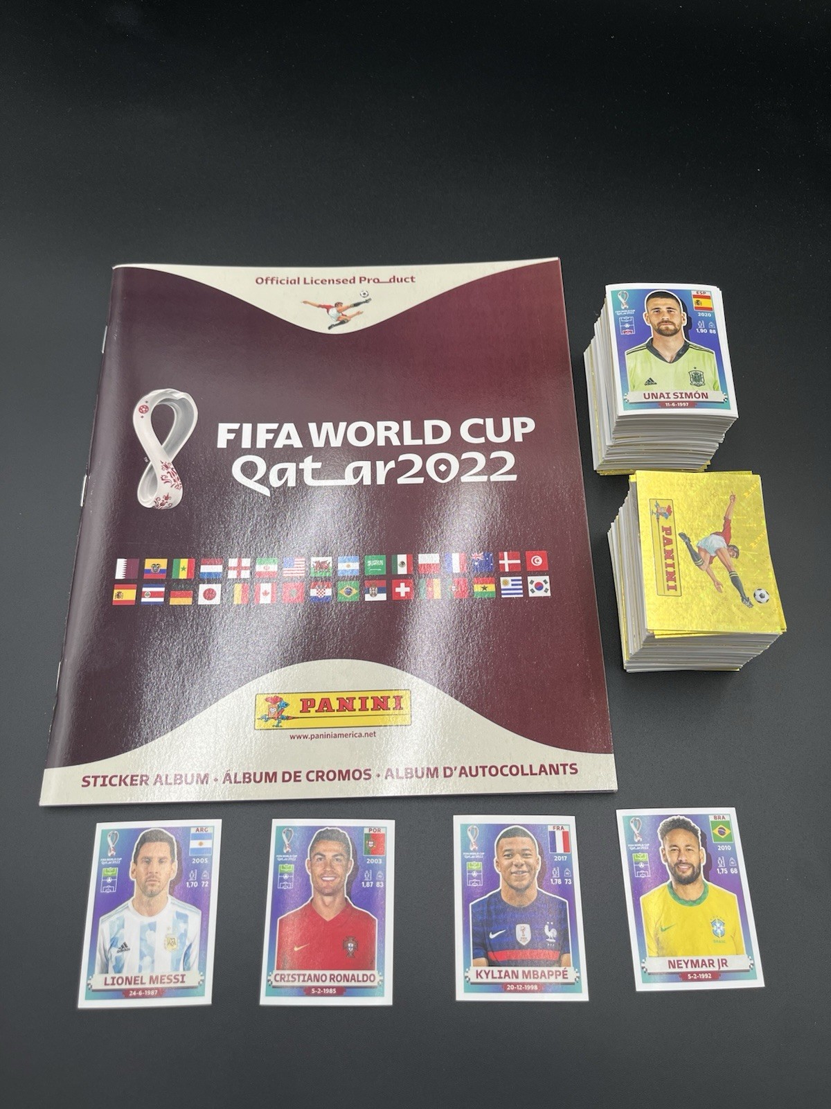 2022 Panini FIFA World Cup QATAR Sticker COMPLETE Set 670 stickers USA Edition