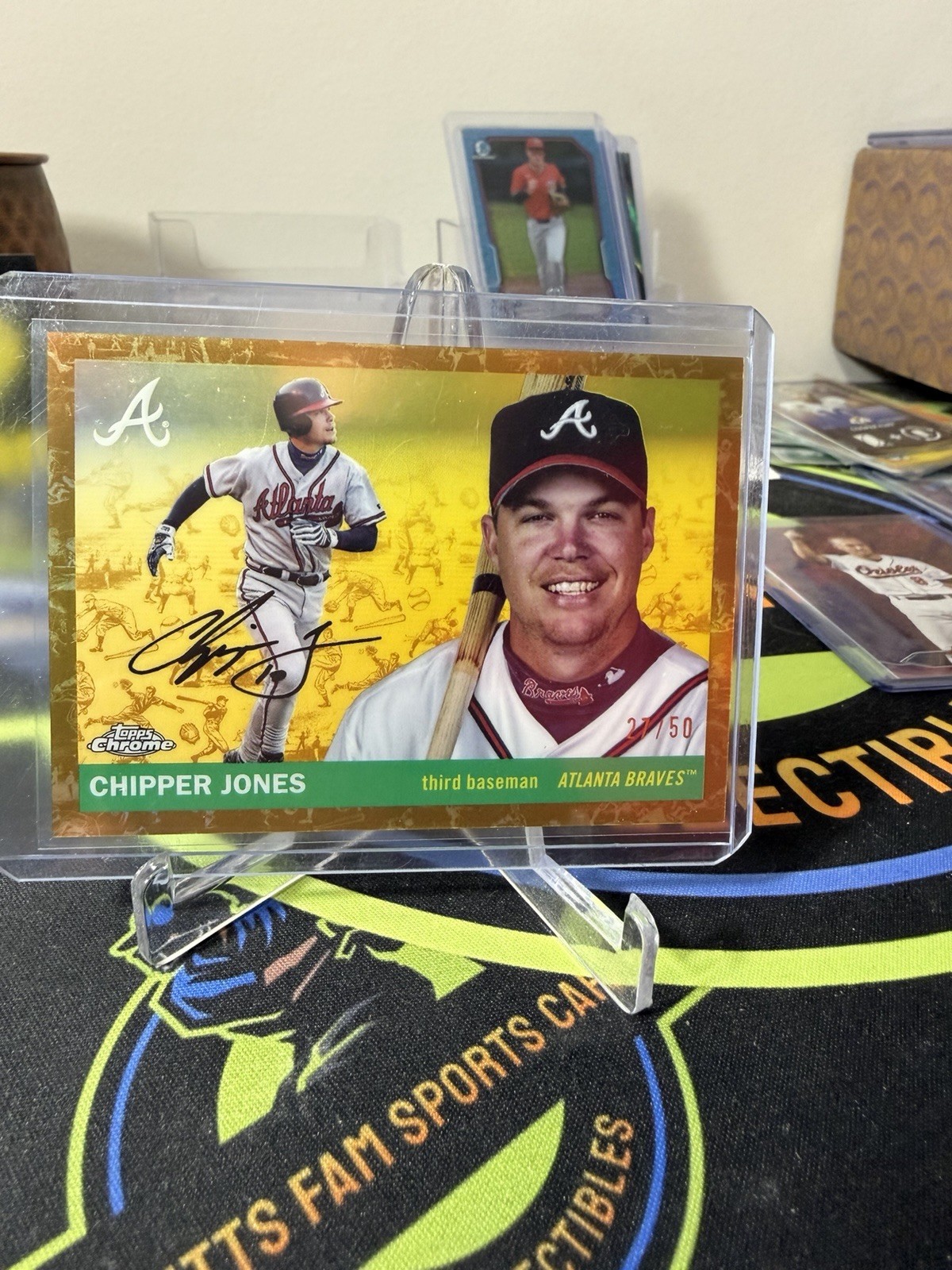 Topps Chrome Chipper Jones /50