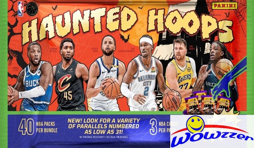 2024/25 Panini Haunted Hoops Basketball HUGE Factory Sealed 40 pack Bundle Box