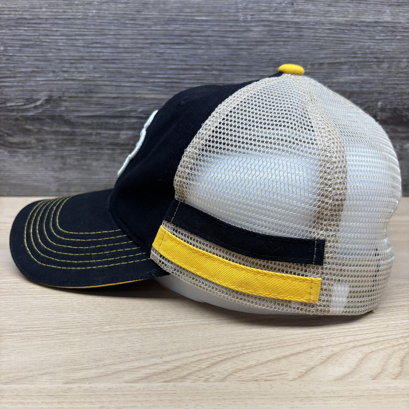 Missouri Tigers Hat Cap Snap Back Mens Black Yellow NCAA Football Trucker Mesh