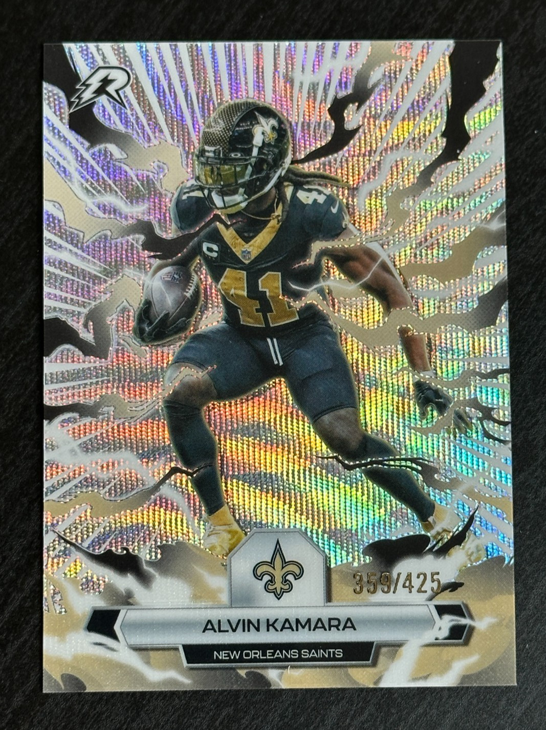 2025 Topps Resurgence Alvin Kamara /425 Bronze Surge Saints Football Card #70