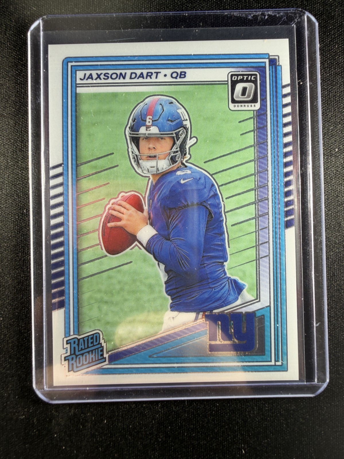 2025 Panini Donruss Optic – Rated Rookie Jaxson Dart #273 (RC) Giants