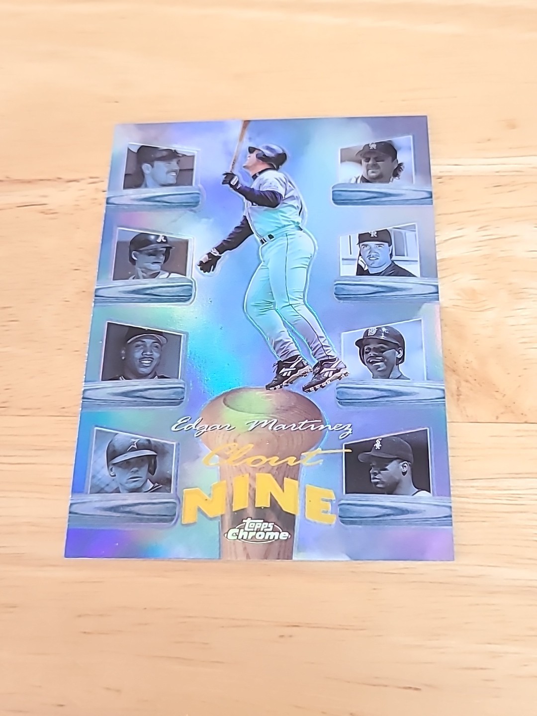1998 Topps Chrome Clout Nine Refractor #C1 Edgar Martinez HOF $$$