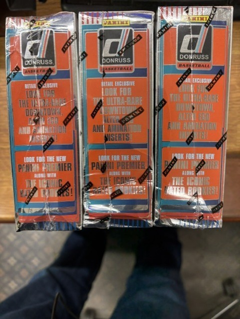 2025-26 Panini Donruss Basketball Mega Box Brand New-CREASES/DENTS