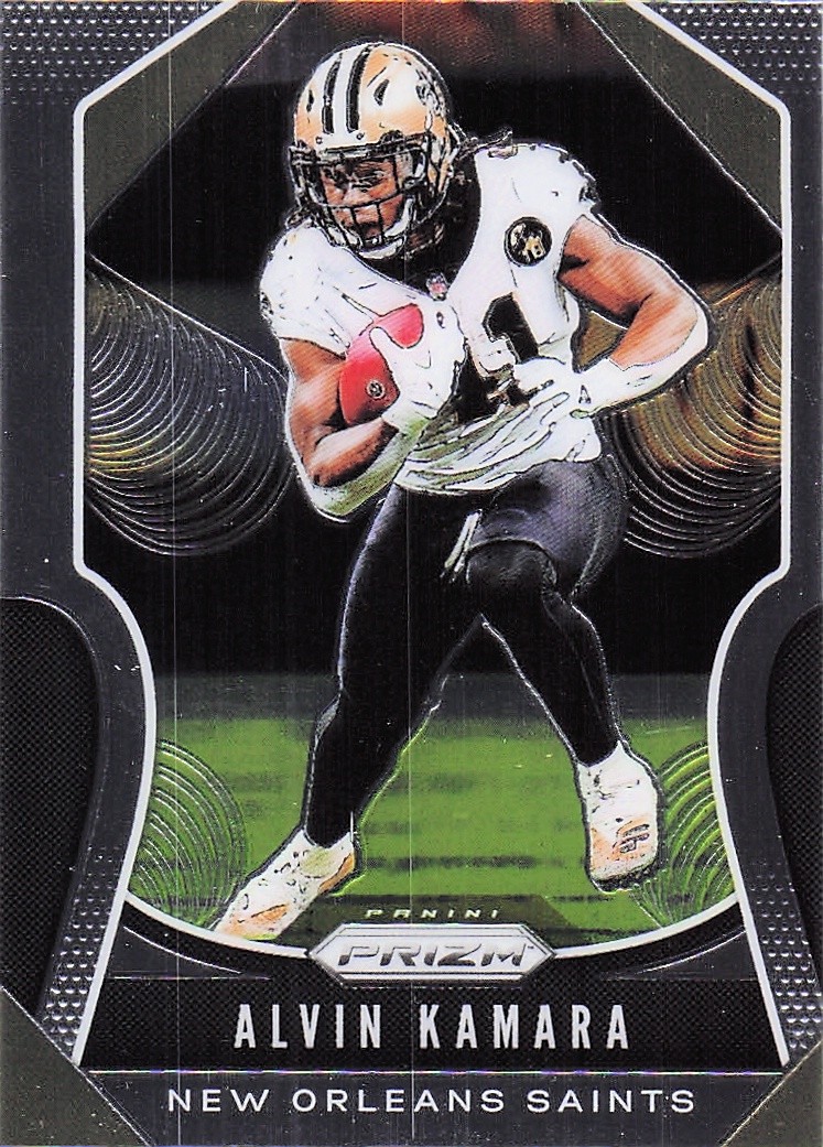 2019 Panini America, Inc. PANINI – PRIZM FOOTBALL ALVIN KAMARA #187 NEW ORLEANS