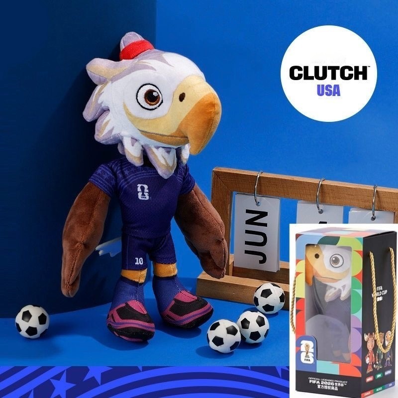 3-Pack FIFA World Cup 2026 Edition – Mascot Plush Toys – USA Canada Mexico World