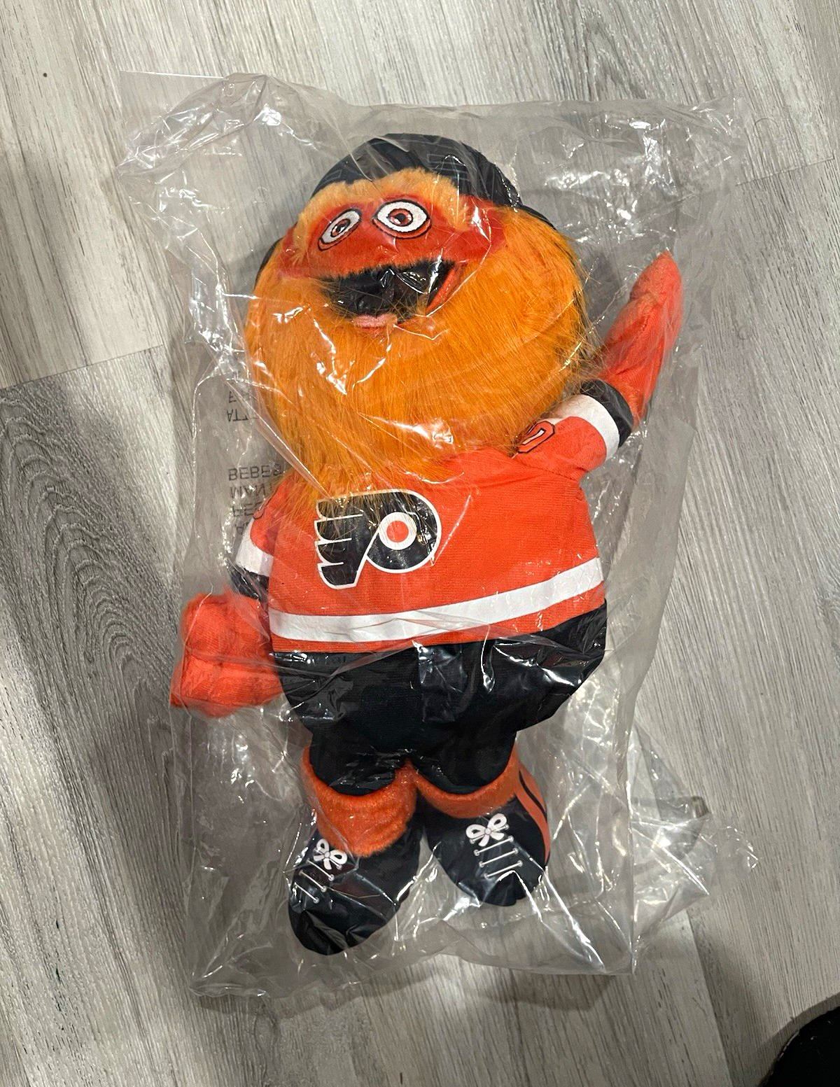 Philadelphia Flyers Gritty Plush golf club cover. NHL Hockey Orange Black White
