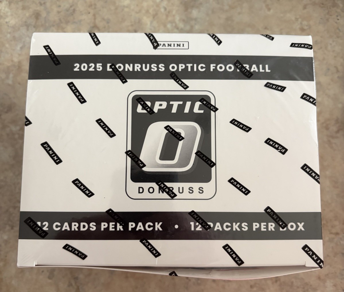 2025 Panini Donruss OPTIC Football Factory Sealed JUMBO FAT CELLO Box-144 Cards