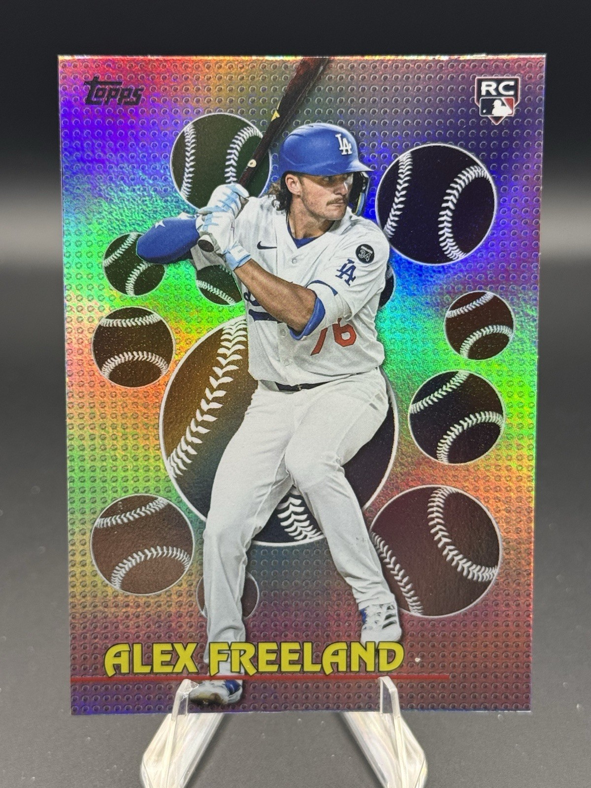 Alex Freeland Titans Of The Game Rookie 2026 Topps Series 2 Card TOG-30 Dodgers