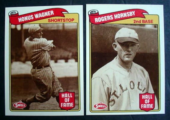 1989 Swell Baseball Greats Complete 135 card Set Ruth Cobb