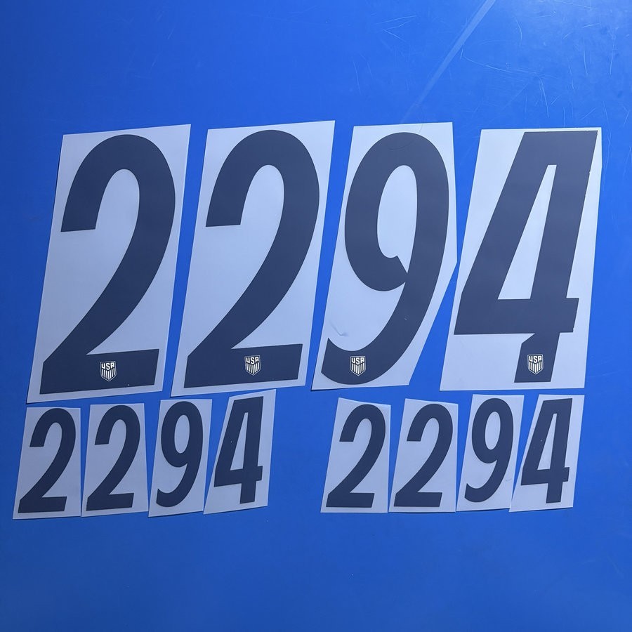 USA 2026 Any Name & Number Player Size Nameset ID Print