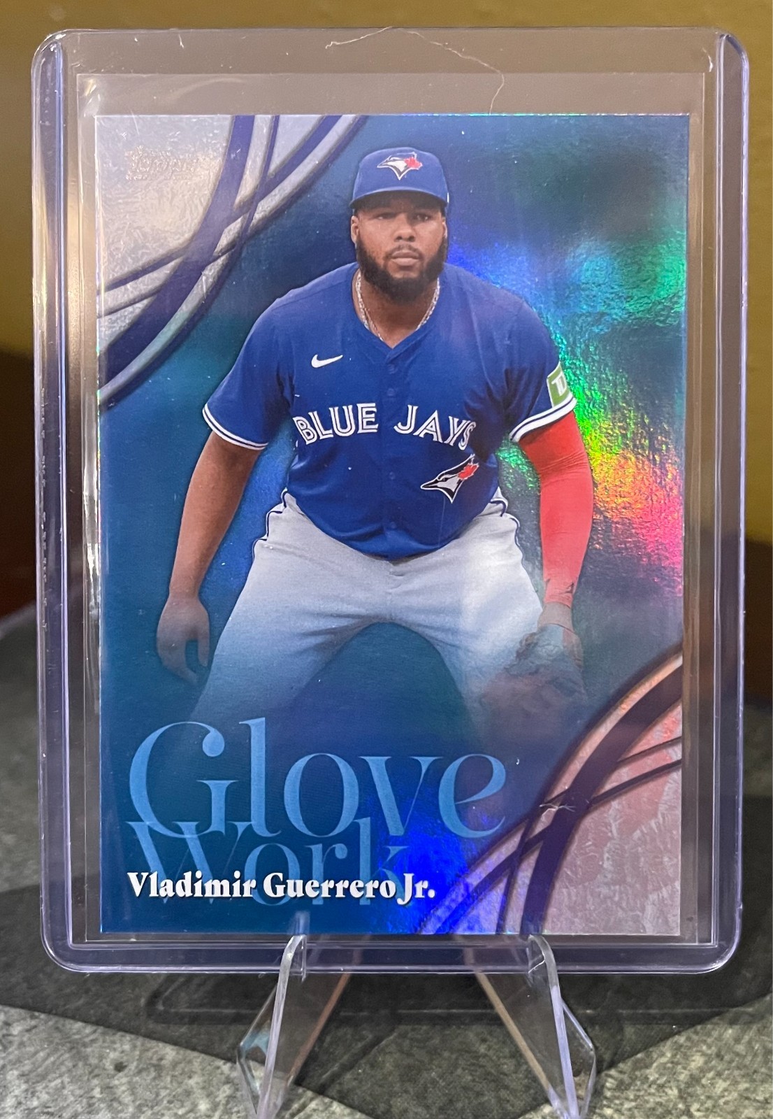 2026 Vladimir Guerrero Jr. – Glove Work Foil GW30 Topps Series Two – Blue Jays
