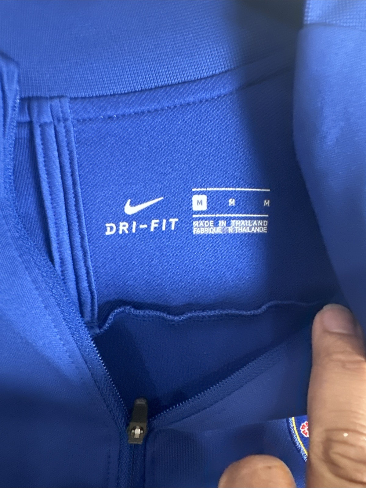 CHELSEA 2018 2019 FOOTBALL SOCCER SQUAD DRILL TOP NIKE Men’s Size Medium