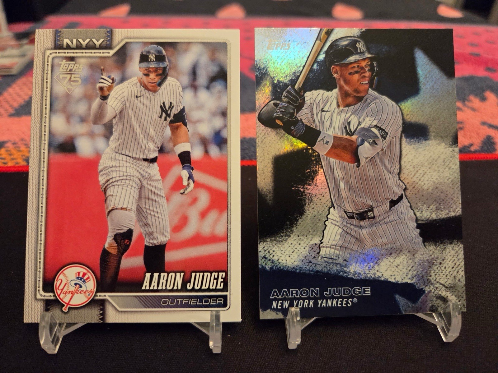2026 Topps Series 1 – Stars of Mlb Aaron Judge #SMLB-1 -2 Card Lot