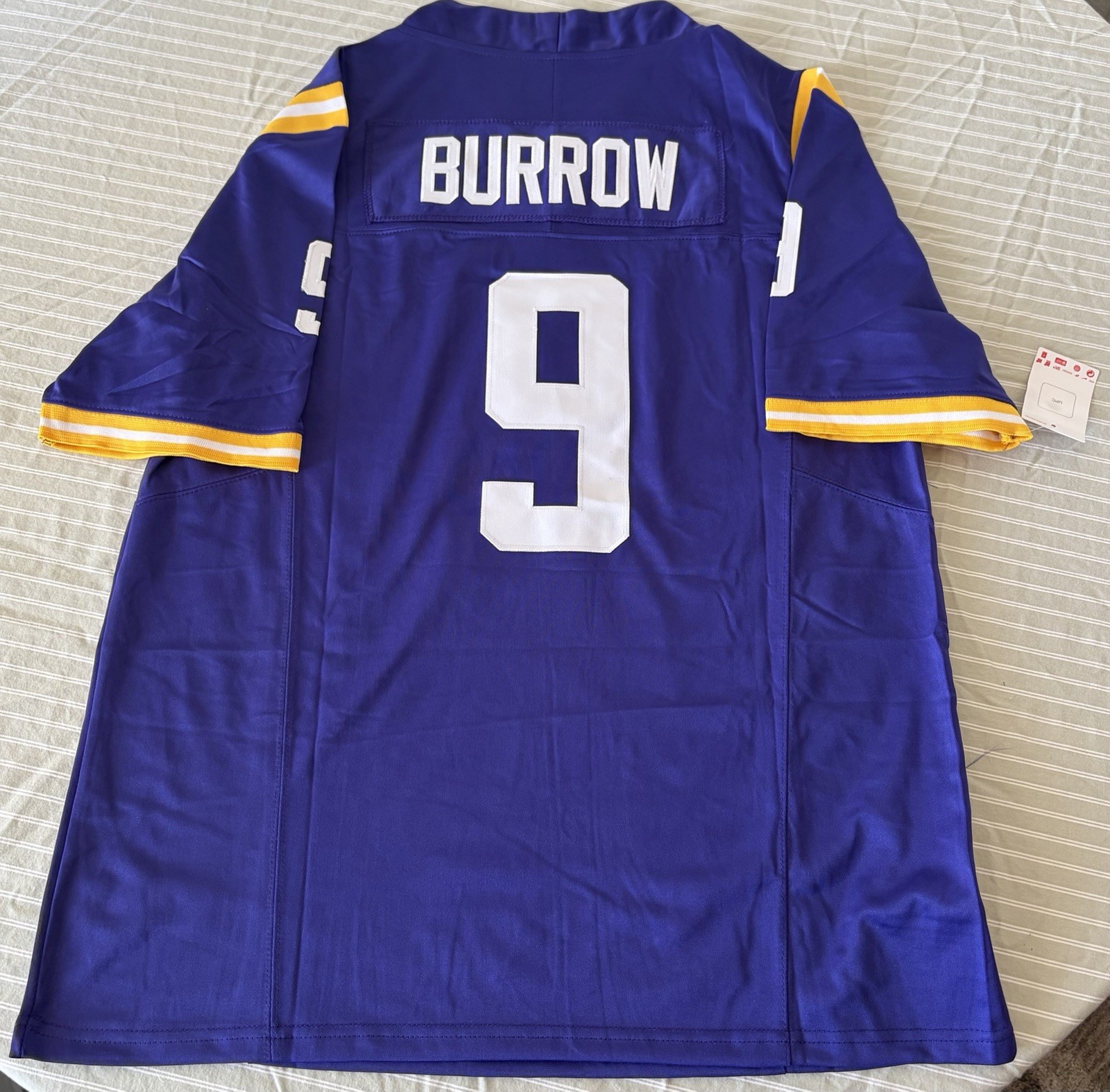 Joe Burrow LSU Tigers 2020 National Championship Jersey! SHIPS SAME DAY!