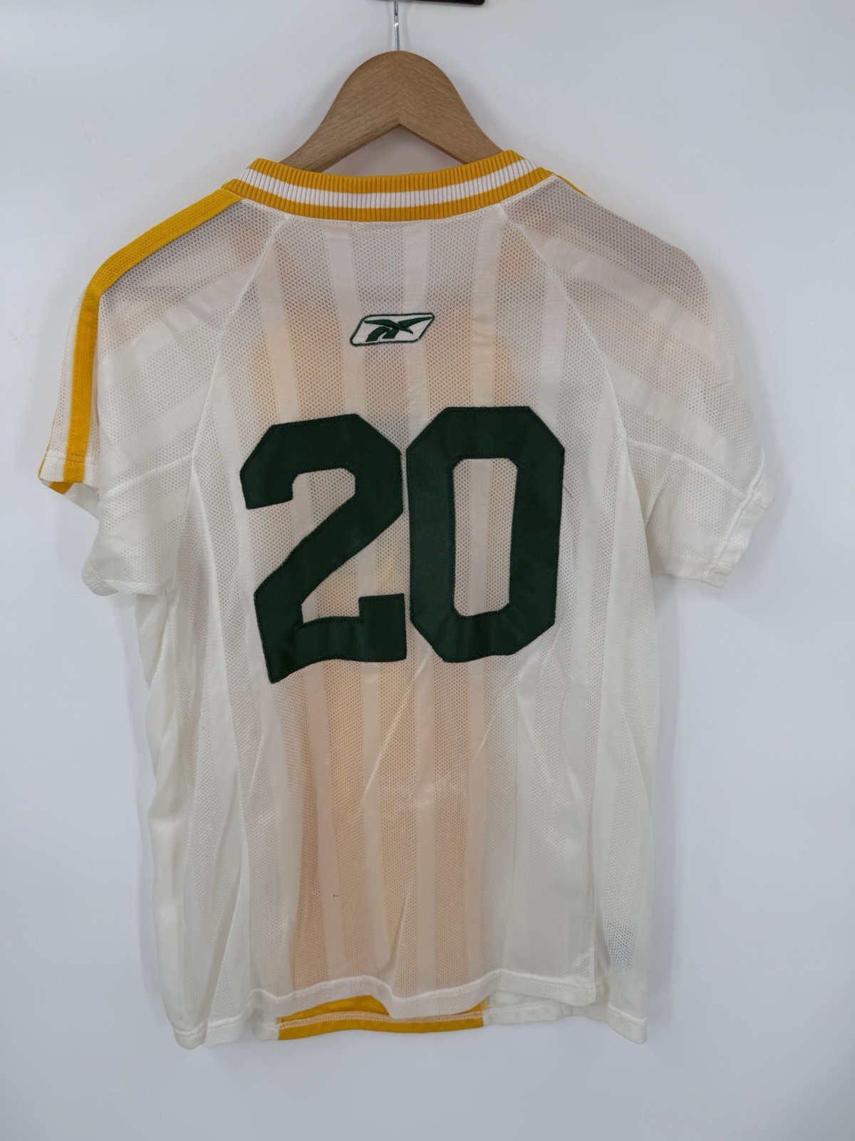 Vintage Reebok Baylor Soccer Women’s Jersey Size Medium #20 Big 12 Conference