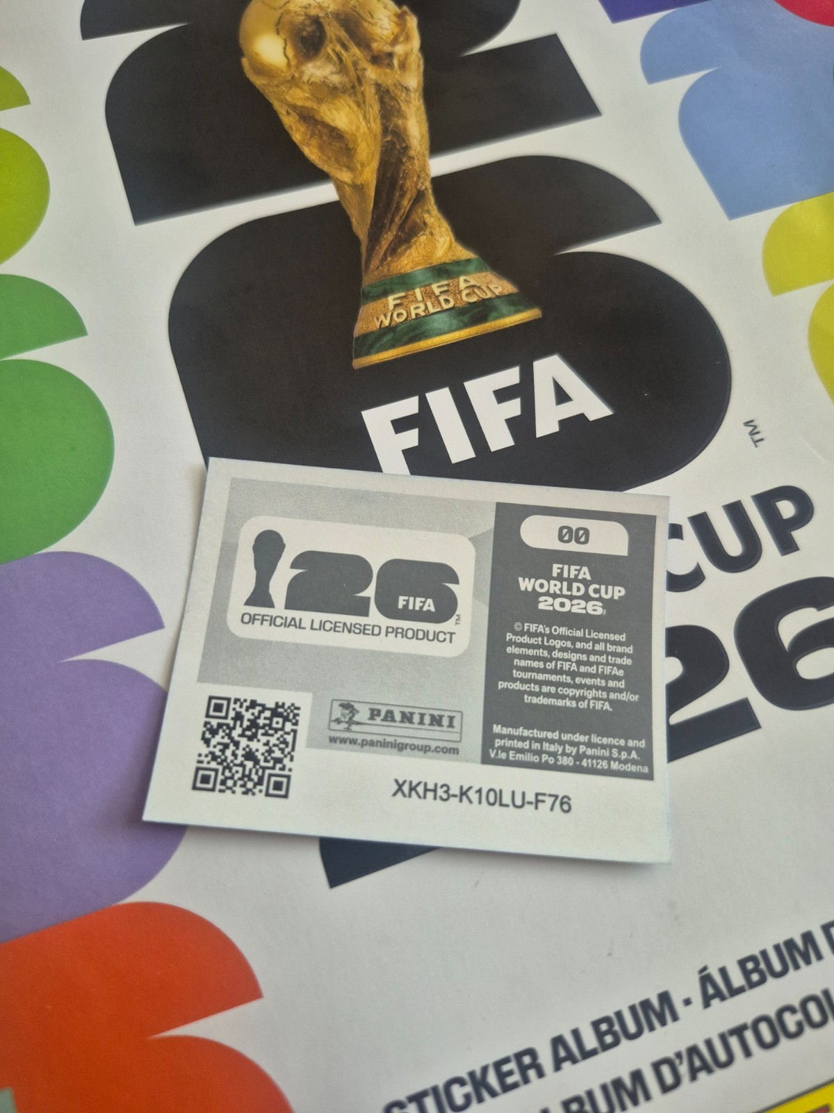 panini logo 00 panini fifa world cup 2026