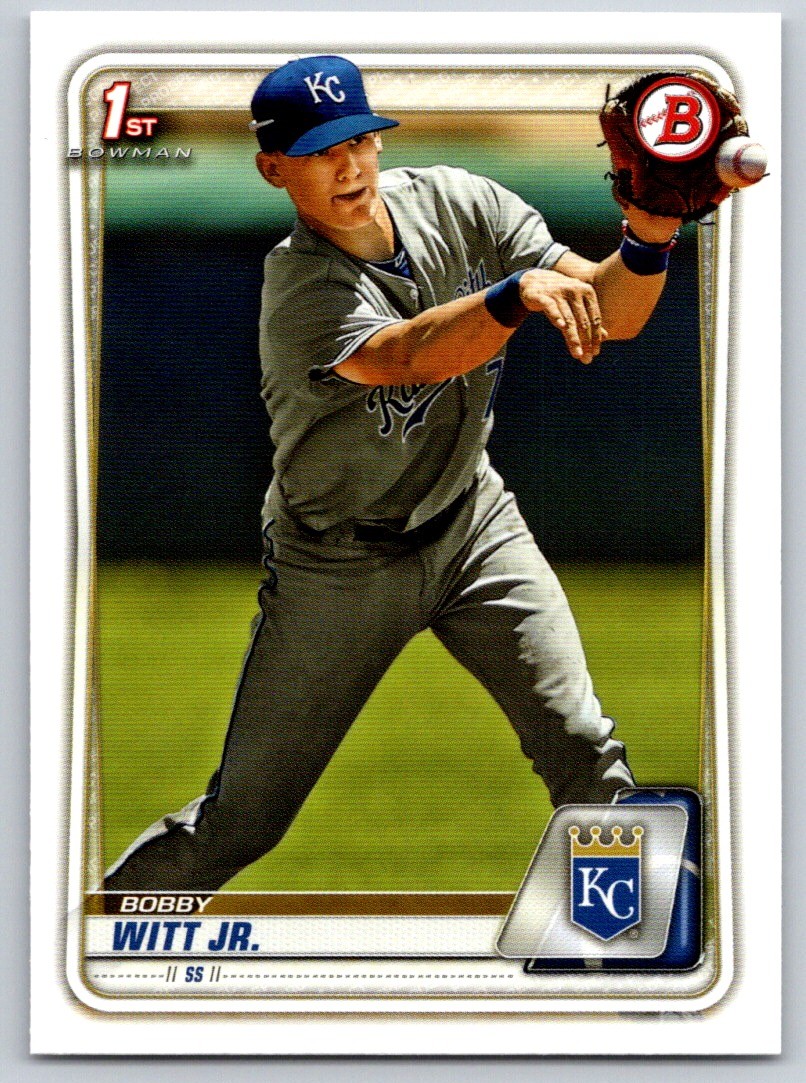 2020 Bowman #BP-25 Bobby Witt Jr. Prospects