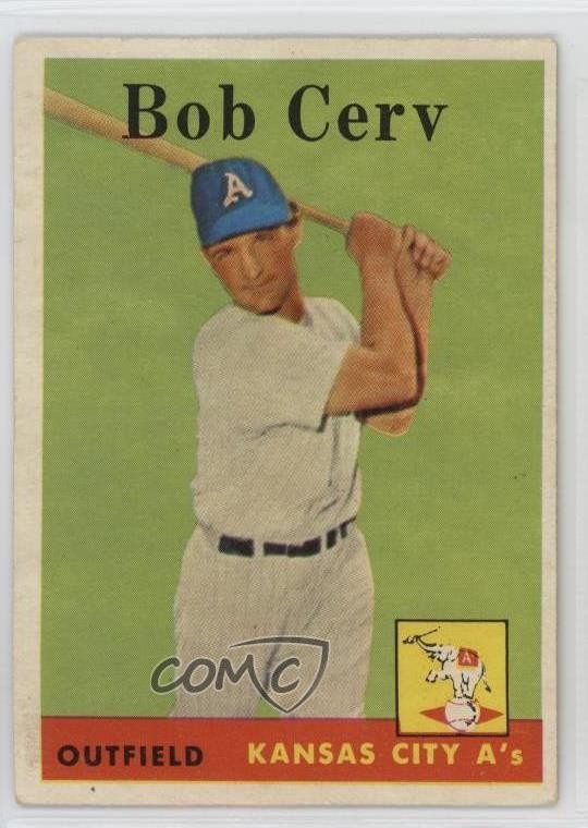 1958 Topps Bob Cerv #329 0z0n