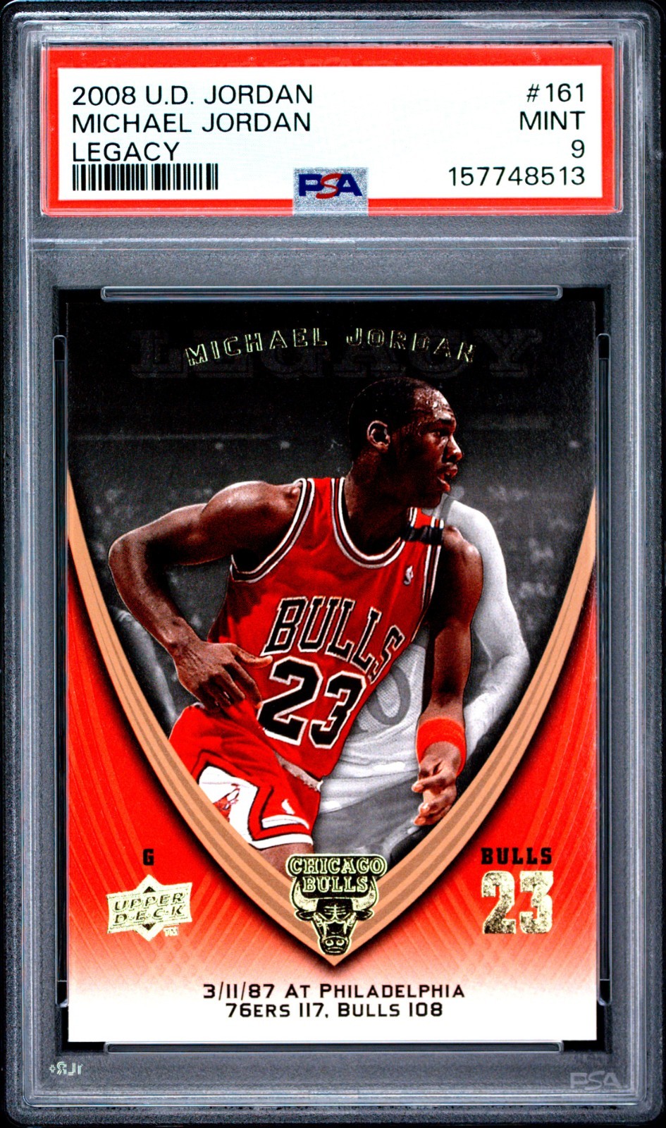 Lot of (10) Michael Jordan PSA 9 Graded Cards All Different 1990-2008 Mint #2