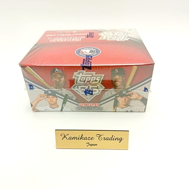 2026 Topps MLB Series 1 Japan Edition Factory Sealed Box NEW Exclusive 1Day Ship