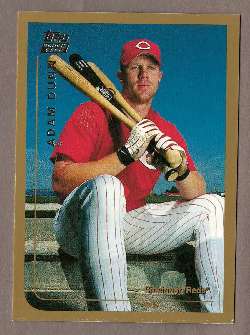 ADAM DUNN 1999 Topps Traded RC #T50 Rookie Base Card From Factory Set Reds 50 99