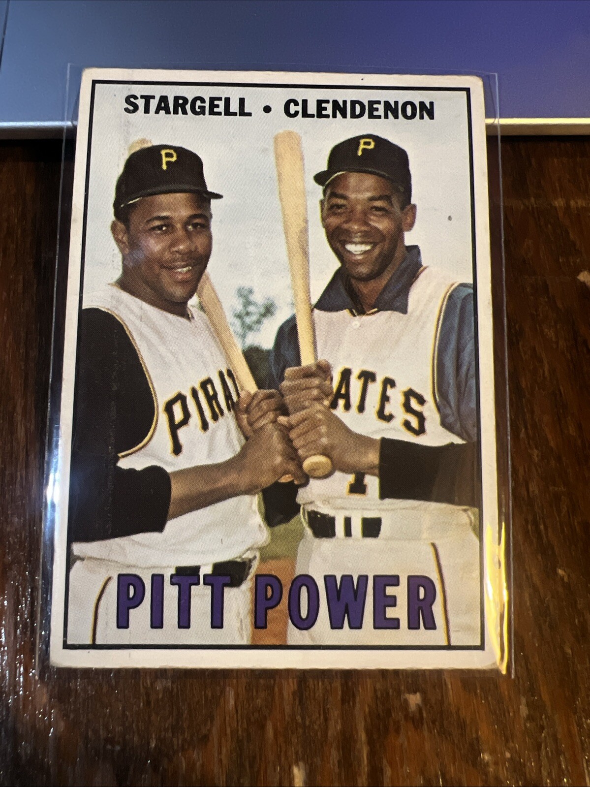 Willie Stargell Donn Clendenon 1967 Topps Pitt Power #266 HOF VG Range