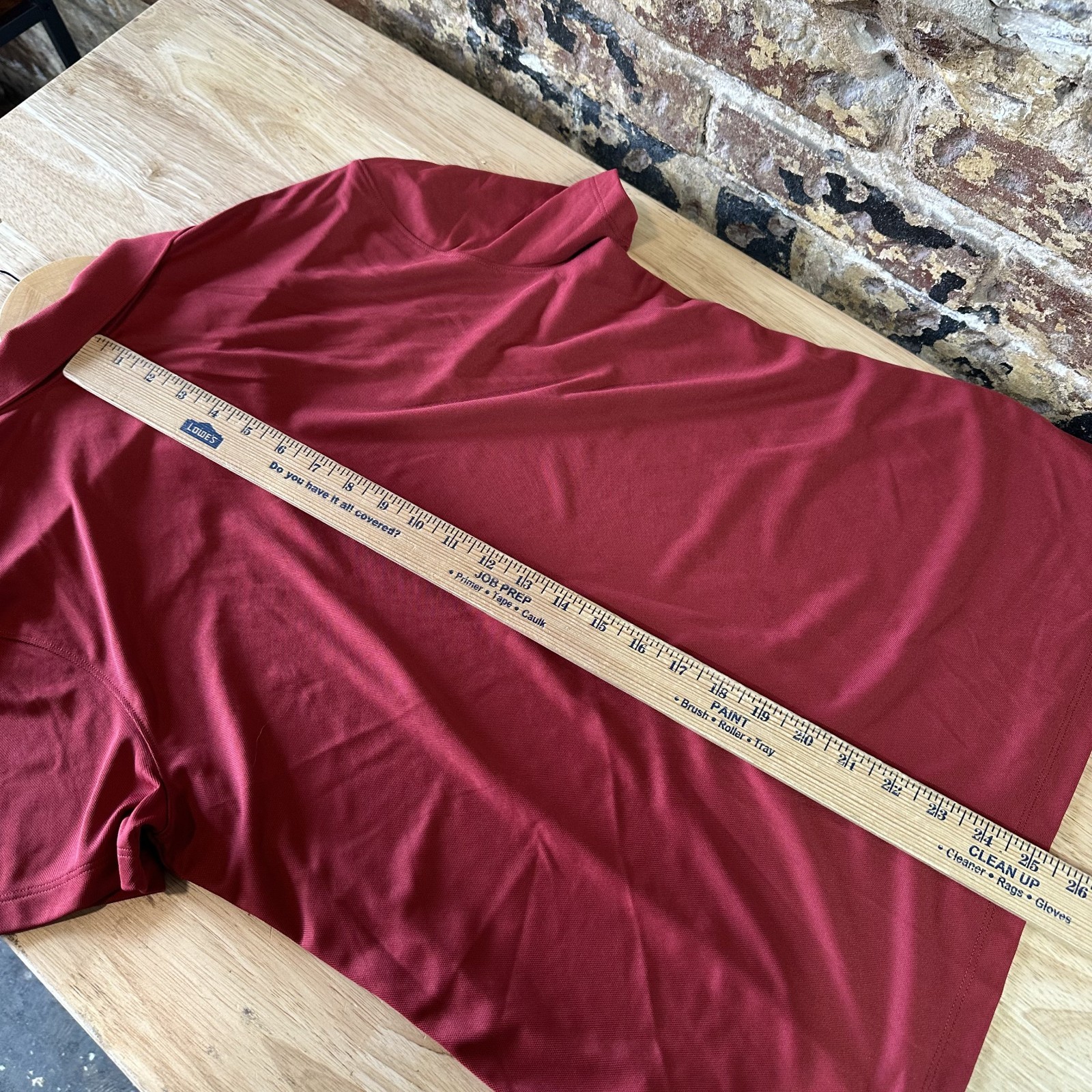 Arkansas Razorbacks Polo Shirt Womens Large Red Dri Fit Short Sleeve
