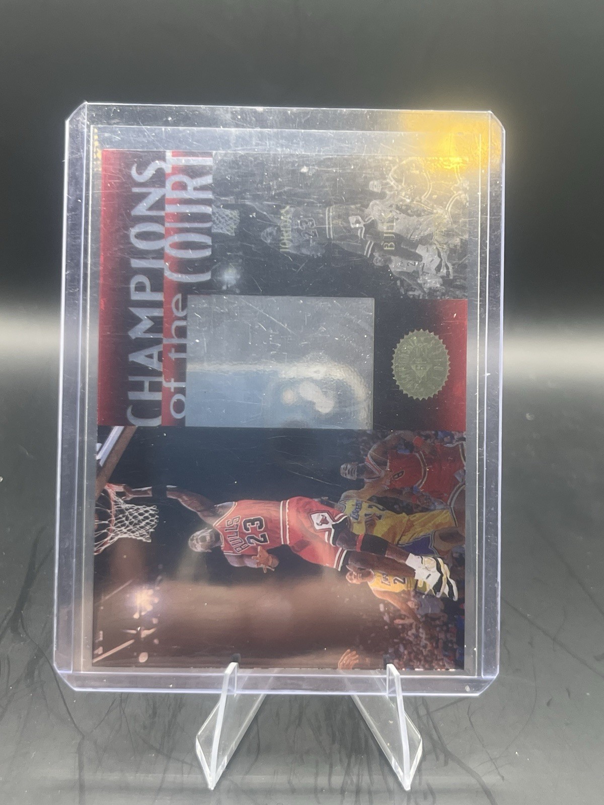 1995-96 SP Championship Series – Champions of the Court Michael Jordan #C30