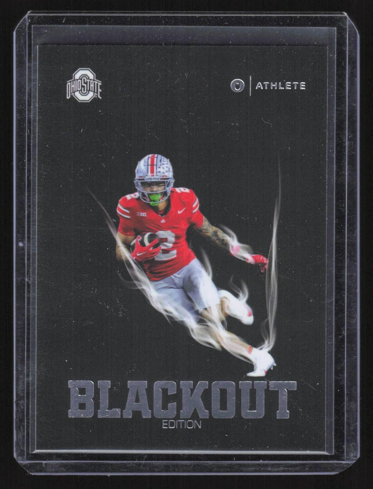2024 ONIT Ohio State Buckeyes BL-3 Emeka Egbuka Blackout Silver