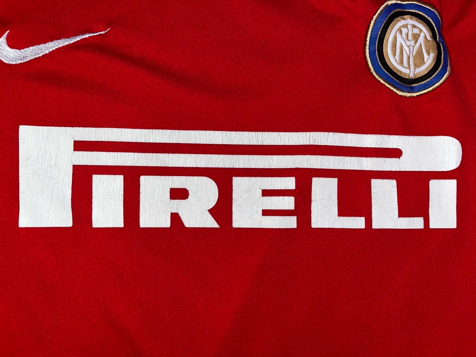 100% Authentic Inter Milan Italy Away Third Kit Nike Soccer Jersey Large Men