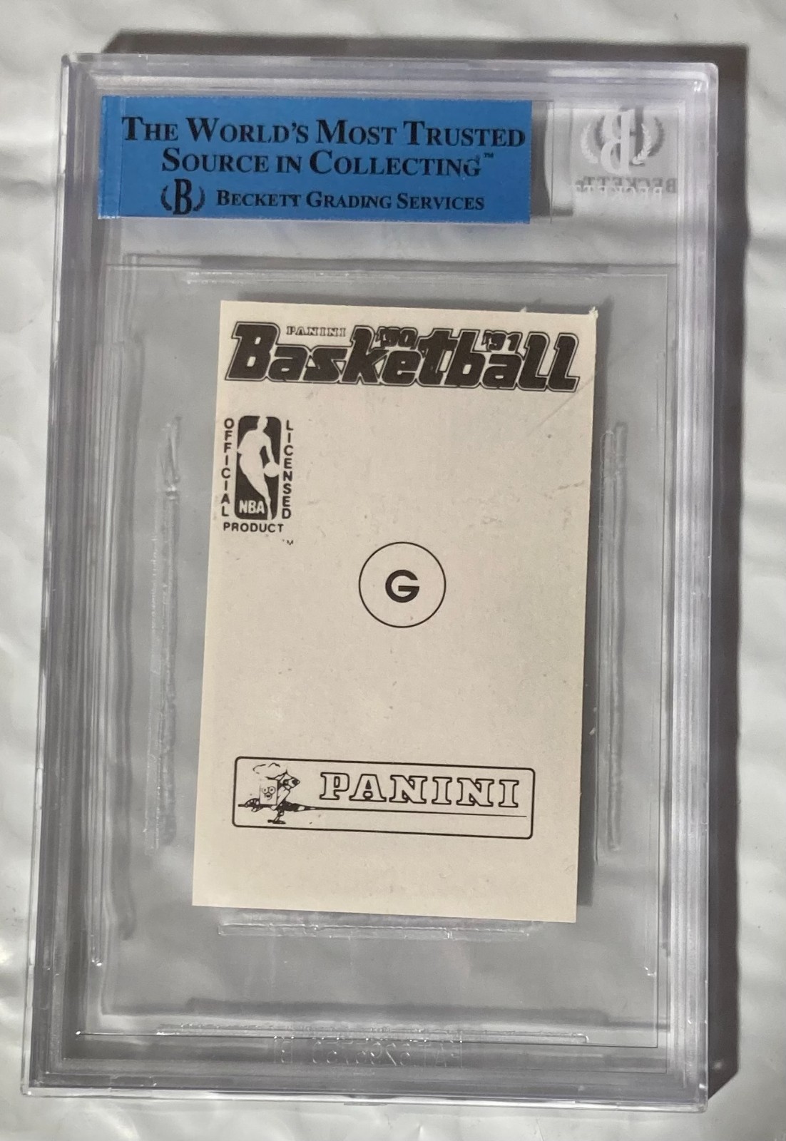 1990/91 PANINI STICKERS #G MICHAEL JORDAN BGS AUTHENTIC ALTERED 4 AVAILABLE