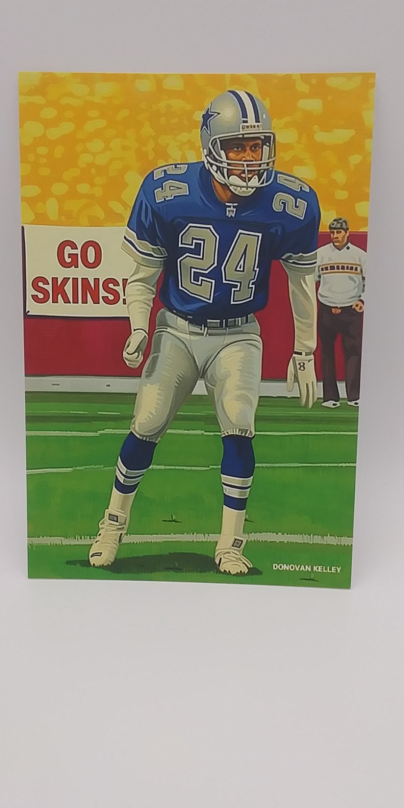 Larry Brown Custom 4×6 Art Card Dallas Cowboys SuperBowl XXX MVP New 2026