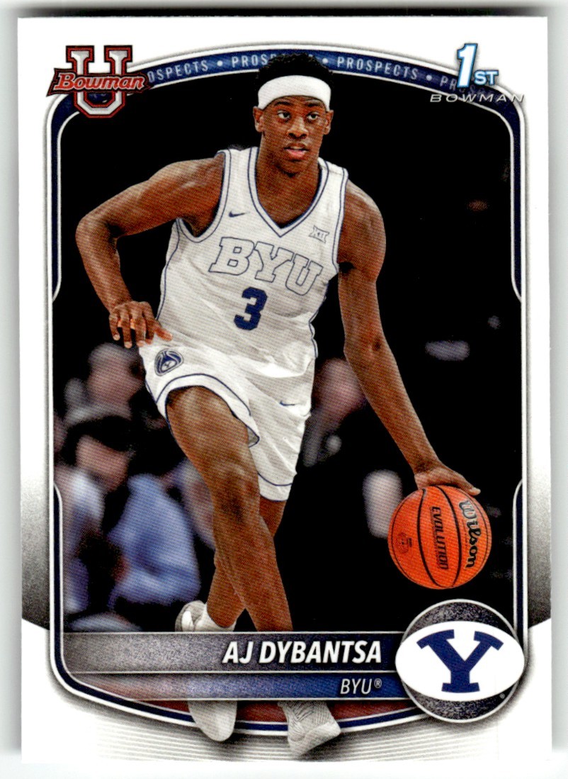2025-26 Bowman Prospects AJ Dybantsa BYU Cougars #BPP-1