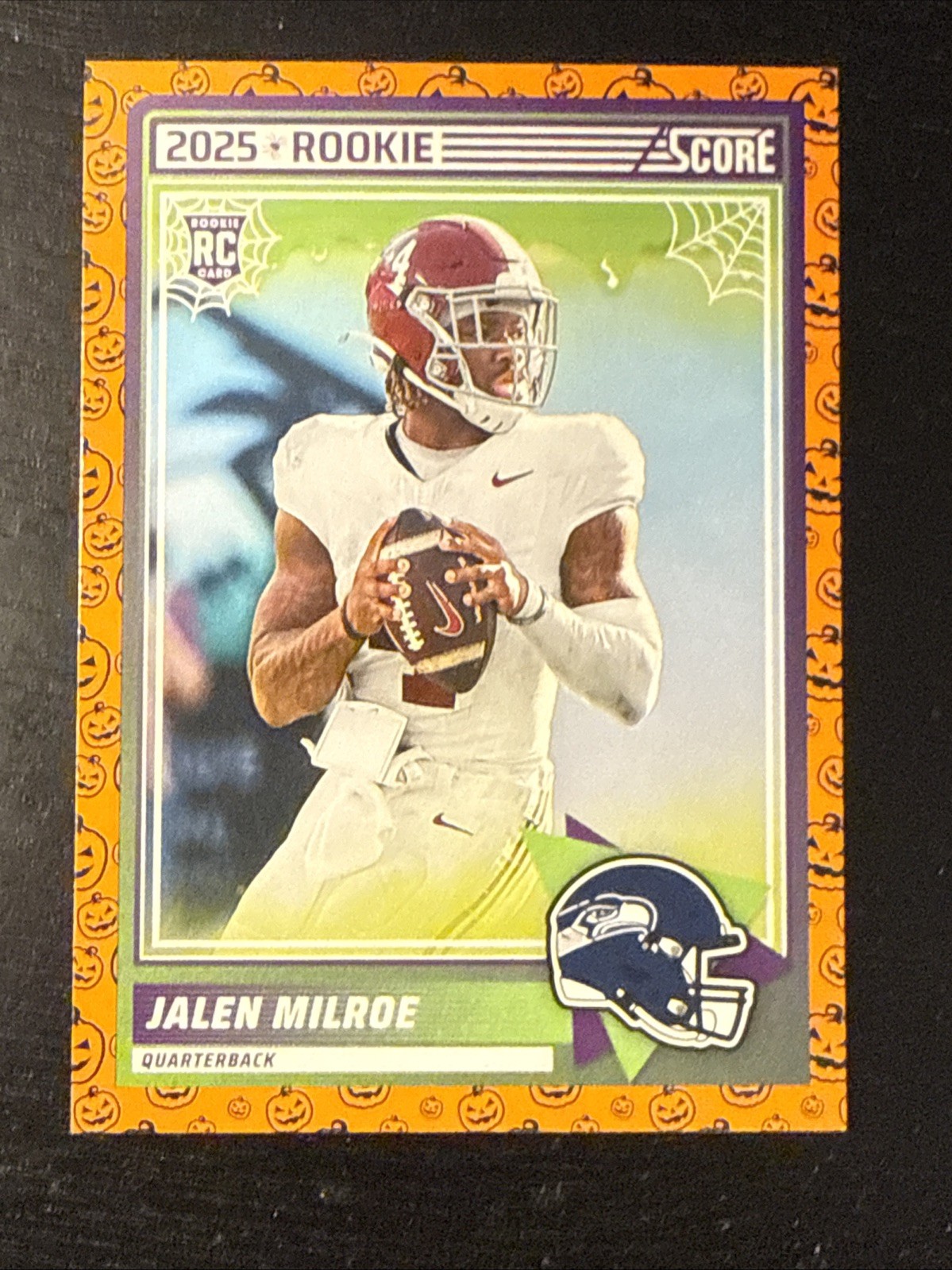 2025 Panini Score Score-A-Treat ORANGE PUMPKIN NFL ROOKIES You Pick/Choose! READ
