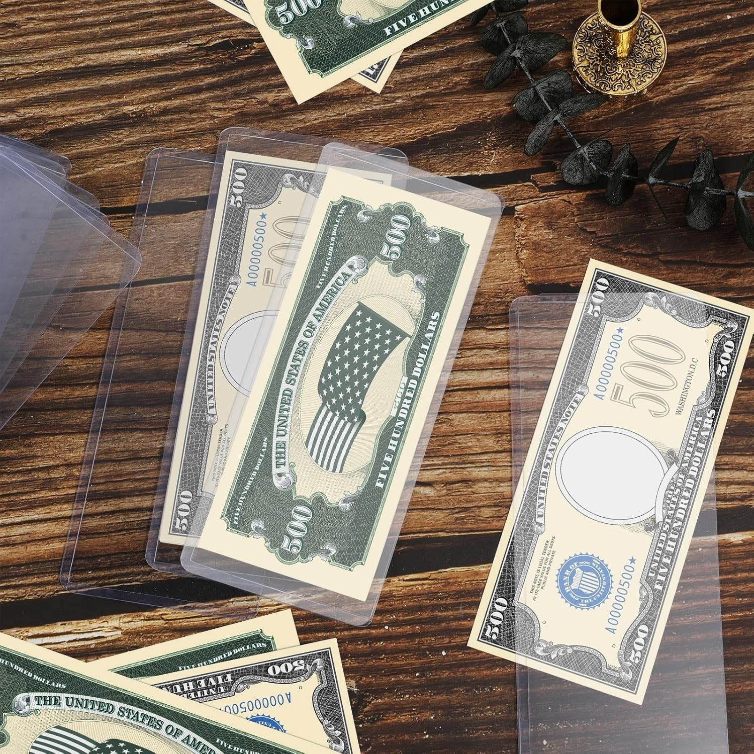 Waterproof Dollar Bill Protectors