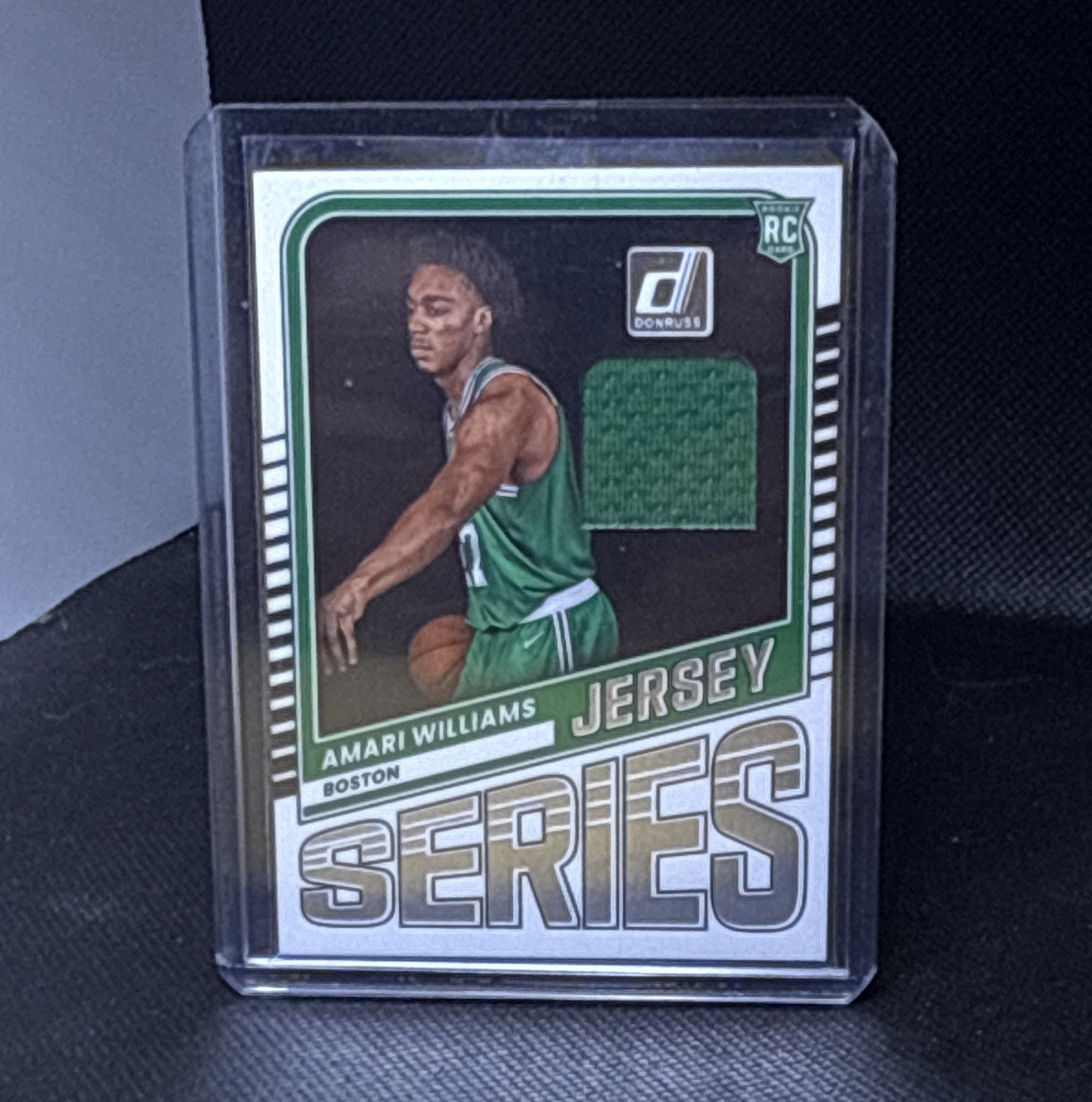 Panini 2025-26 Donruss Amari Williams Boston Celtics RC Jersey Series JS-AWC