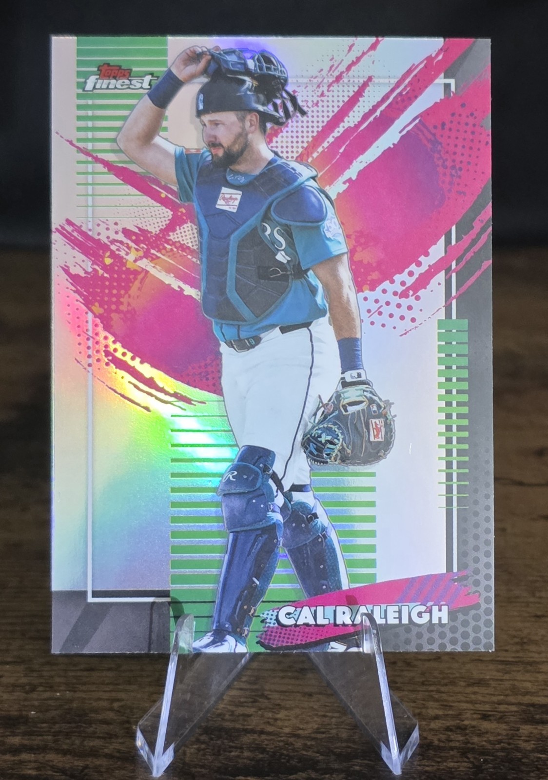 ⚾️ 2026 Topps Finest Cal Raleigh Rare Refractor #208 Seattle Mariners