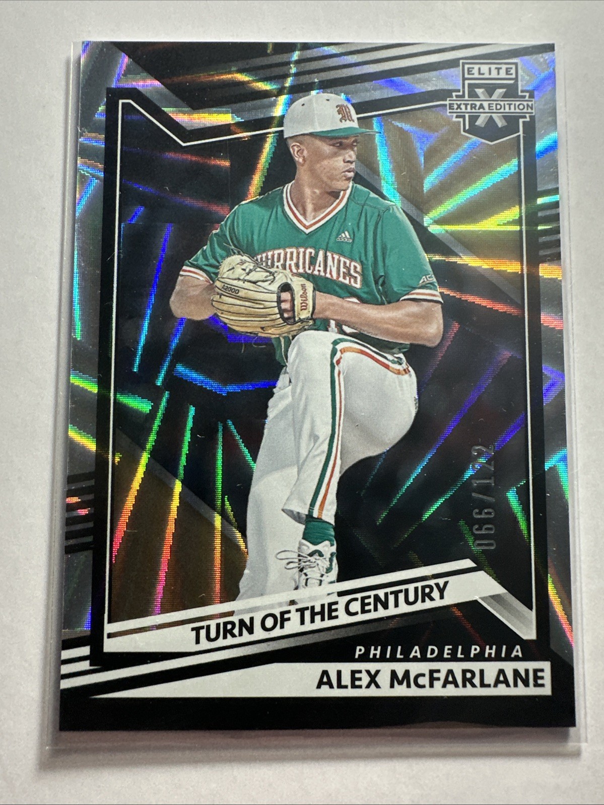 2022 Panini Elite Extra Edition Turn of the Century SP /122 Alex McFarlane