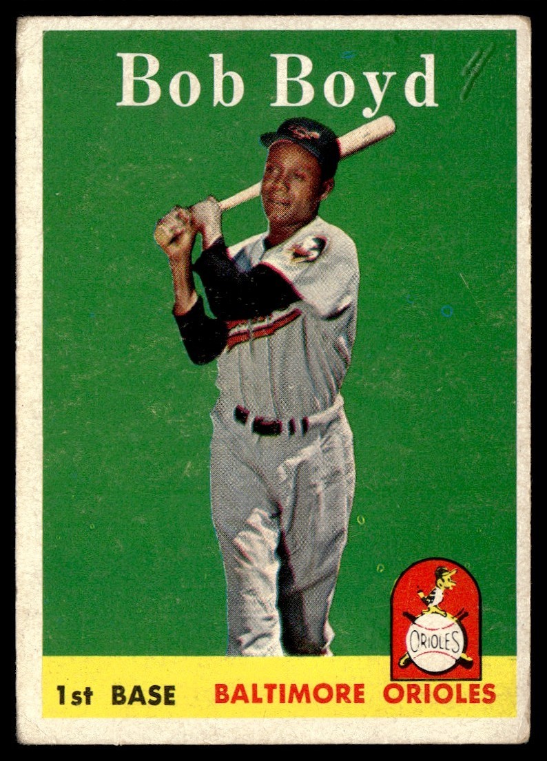 1958 Topps Bob Boyd (MK) Baltimore Orioles #279