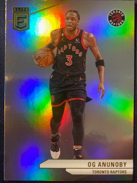 2023-24 Donruss Elite Base OG Anunoby Toronto Raptors #150
