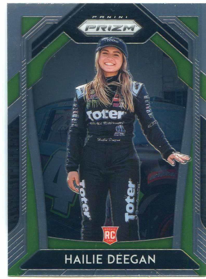 2020 Panini Prizm Racing Nascar HAILIE DEEGAN RC Rookie Base Card #56