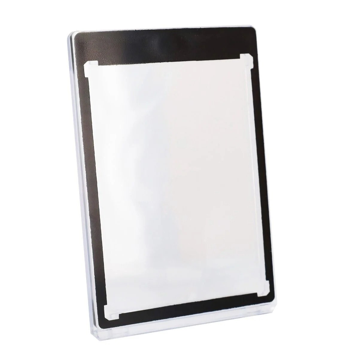 1 BCW Magnetic Card Holder – 35pt Black Border UV Protection Display Case New