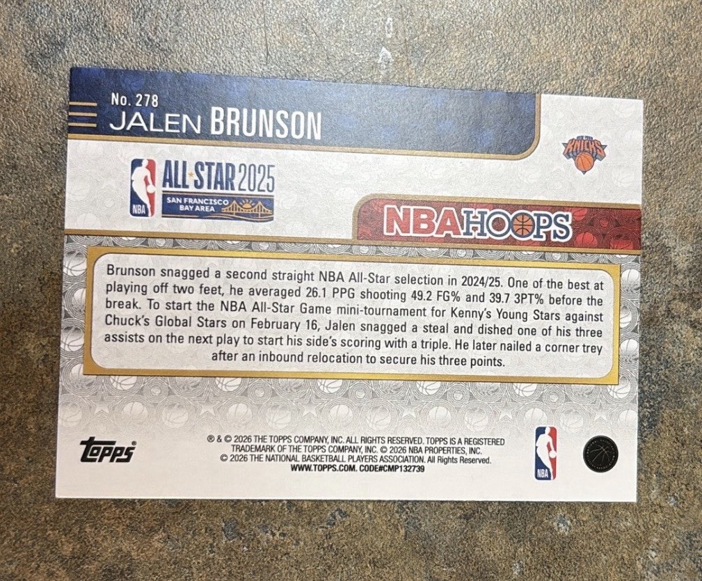 2026 NBA Topps
