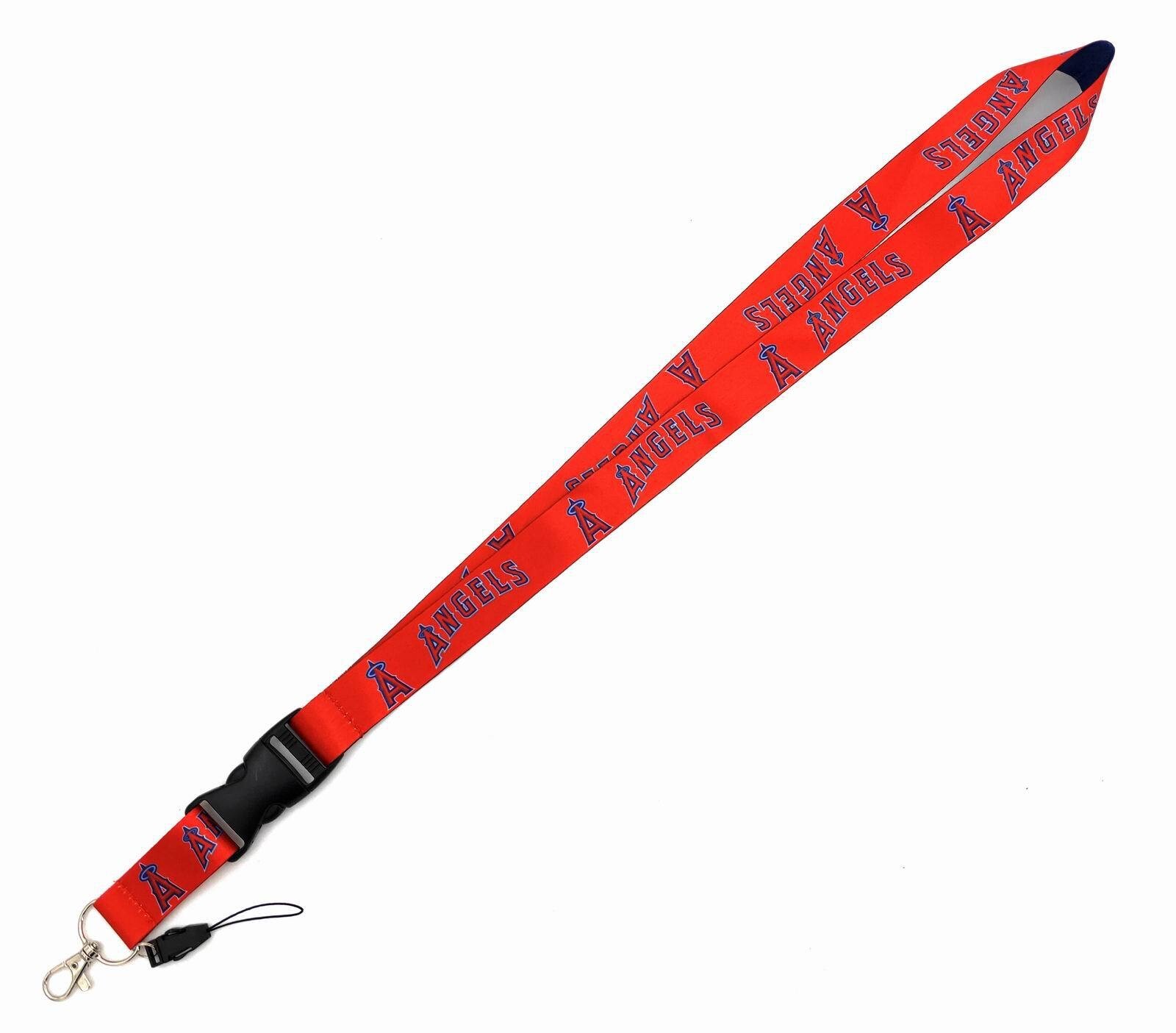 MLB Lanyard 22″ Quick Release & Breakaway Clasp 30 Teams Badge Holder Keychain