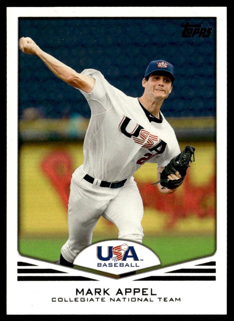 2011 Topps USA Baseball Mark Appel Rookie USA #USA-1