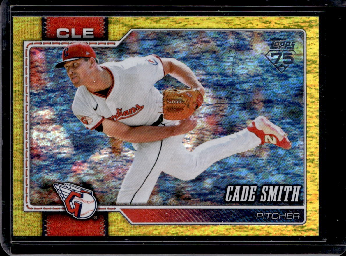 2026 Topps Yellow Holo Foil #622 Cade Smith SERIAL # 294/399