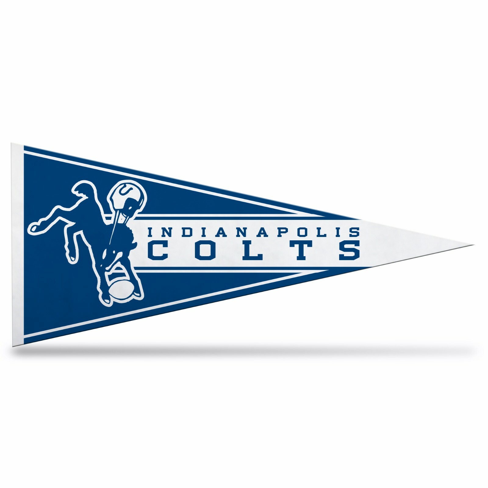 Indianapolis Colts NFL Retro Mini Pennant 9″x4″, New, felt, Made in USA